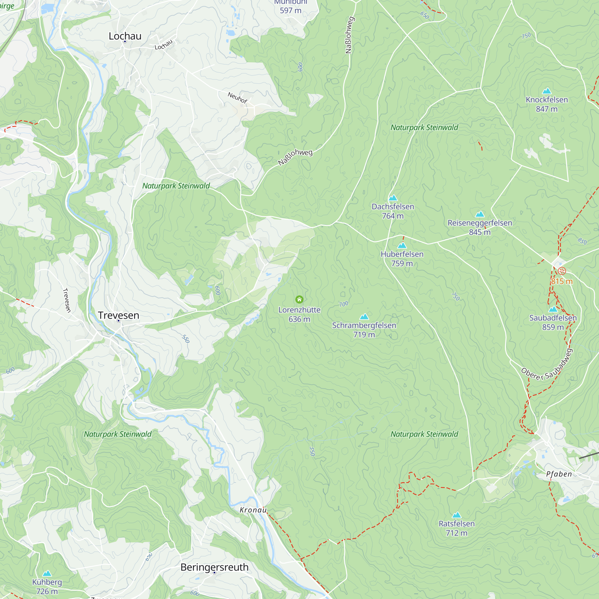 Lorenzhütte map