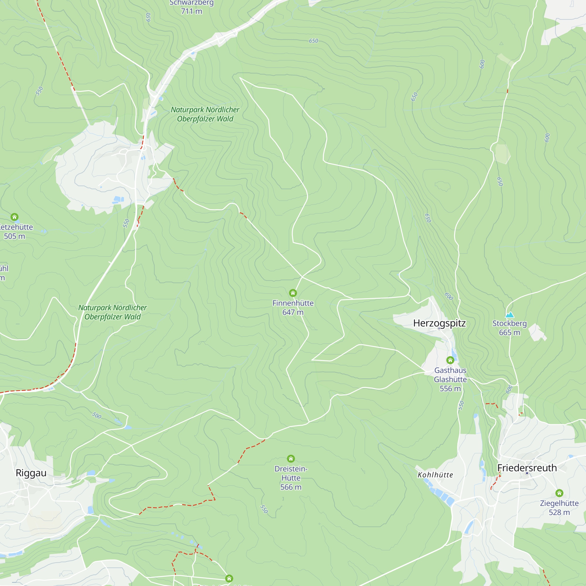 Finnenhütte map
