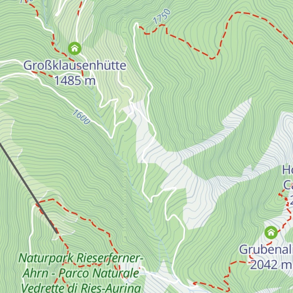 Map of Unterbergeralm