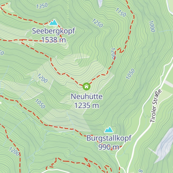 Map of Neuhütte