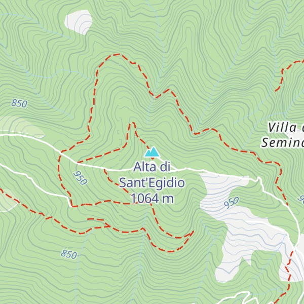 Map of Alta di Sant'Egidio