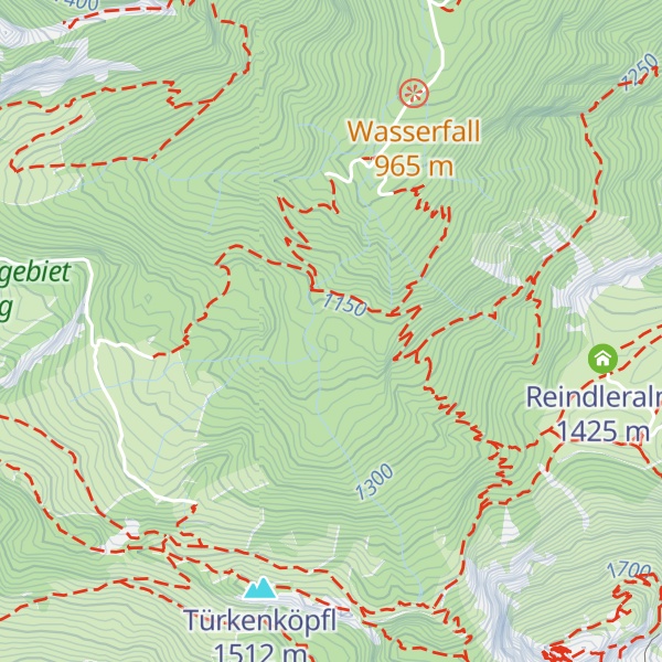 Map of Moosebenhütte