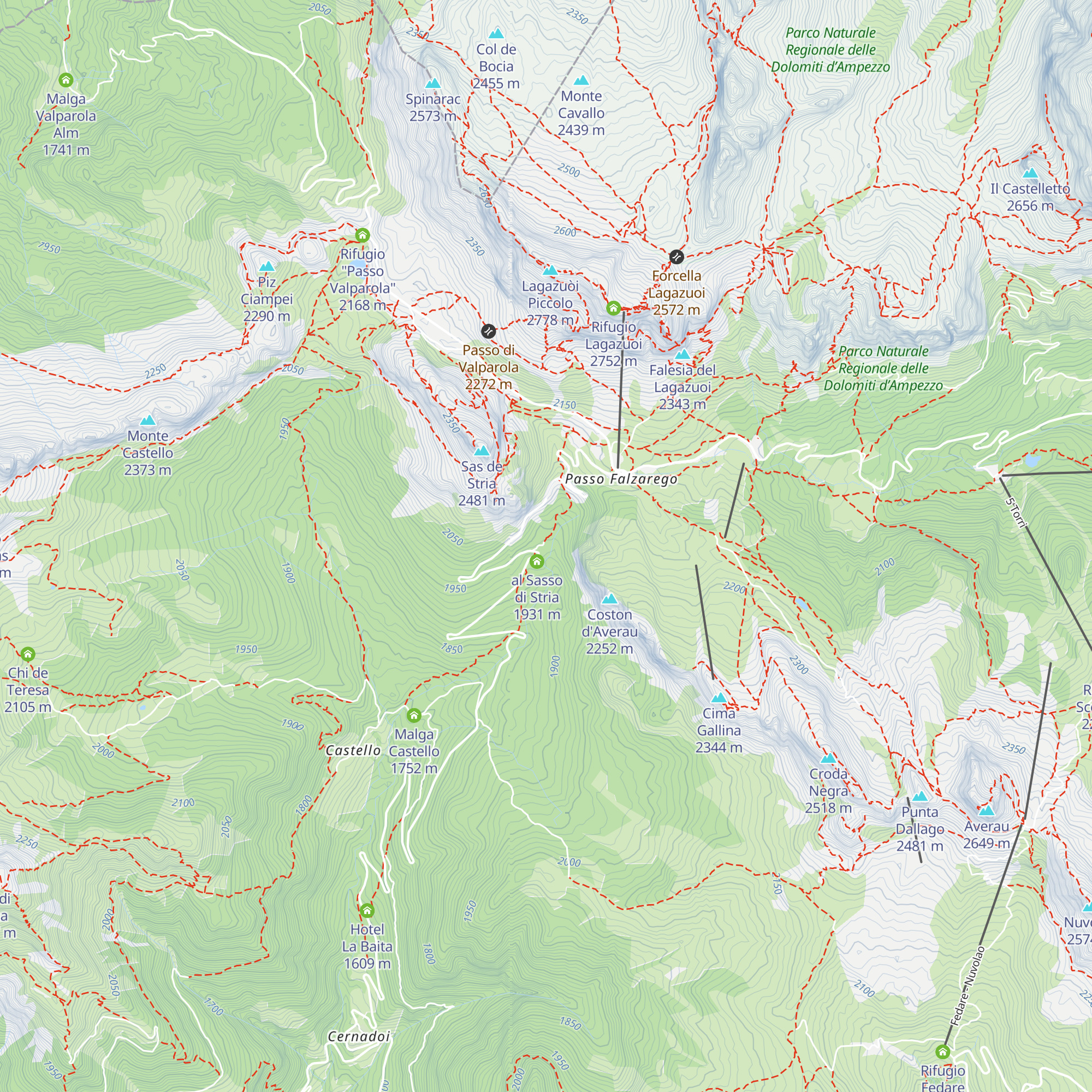 Punta Sant'Anna map