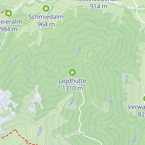 Map of Jagdhütte
