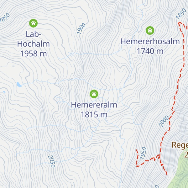 Map of Hemereralm