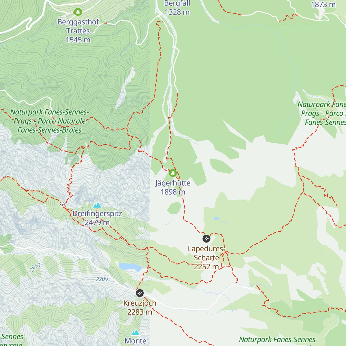Jägerhütte map