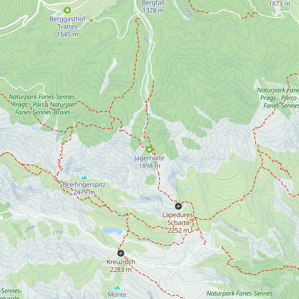 Jägerhütte map