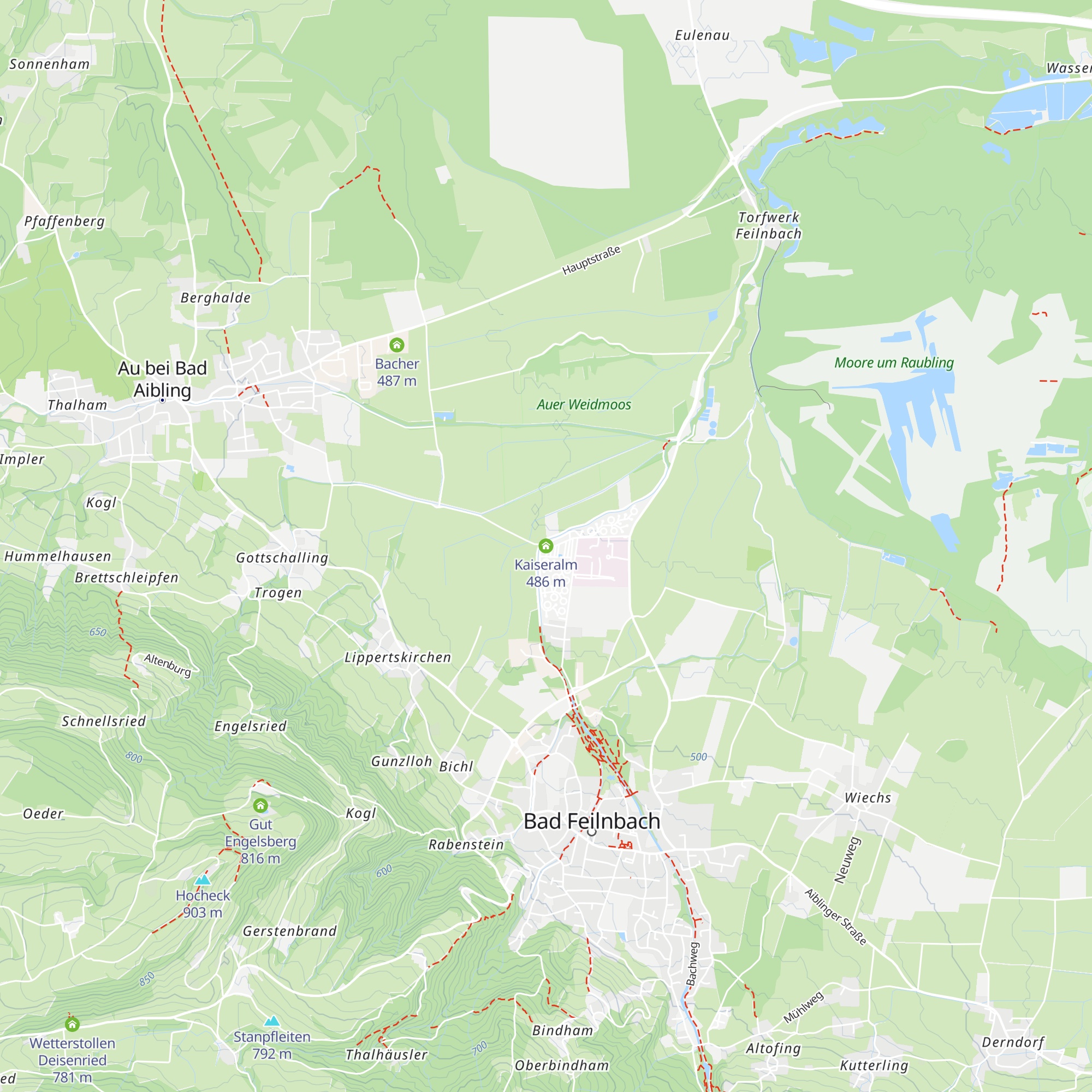 Kaiseralm map