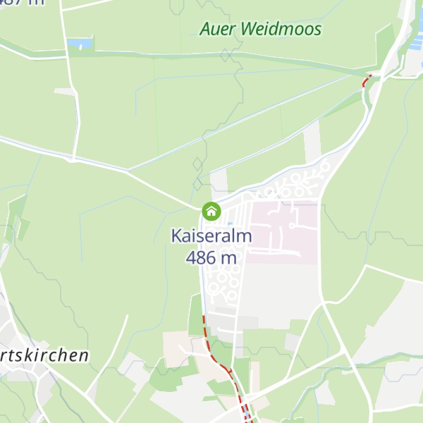 Map of Kaiseralm