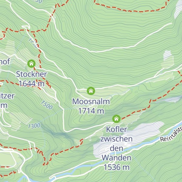 Map of Moosnalm
