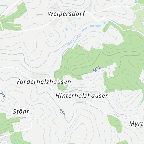 Map of Holzberg