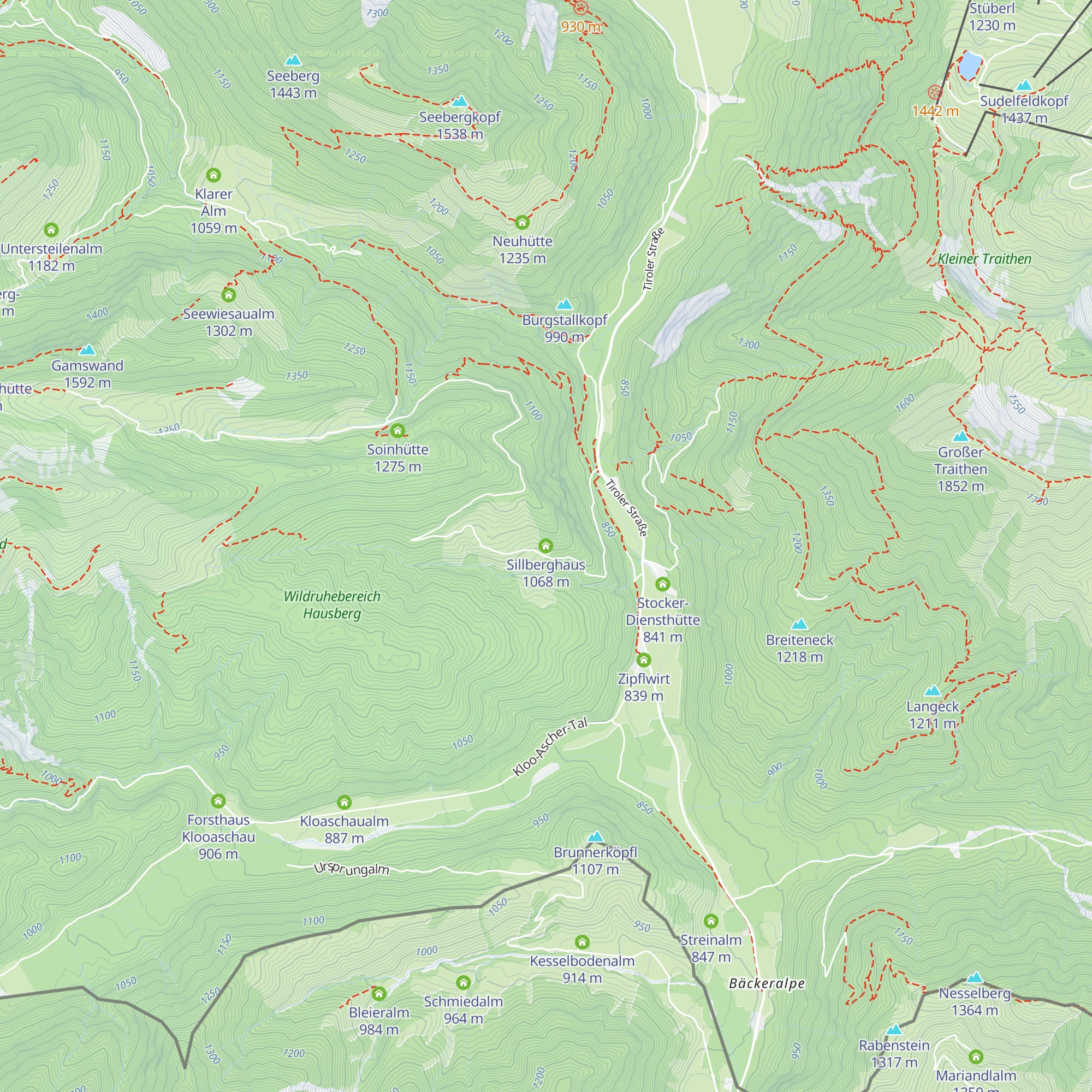 Sillberghaus map