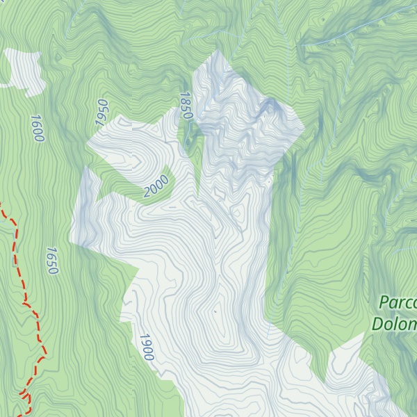 Map of Monte Agnellezze