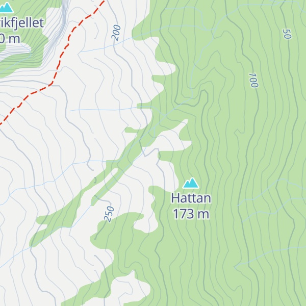 Map of Svarttrappen