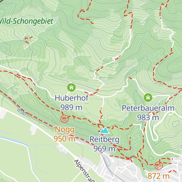 Map of Bergcafé Siglhof