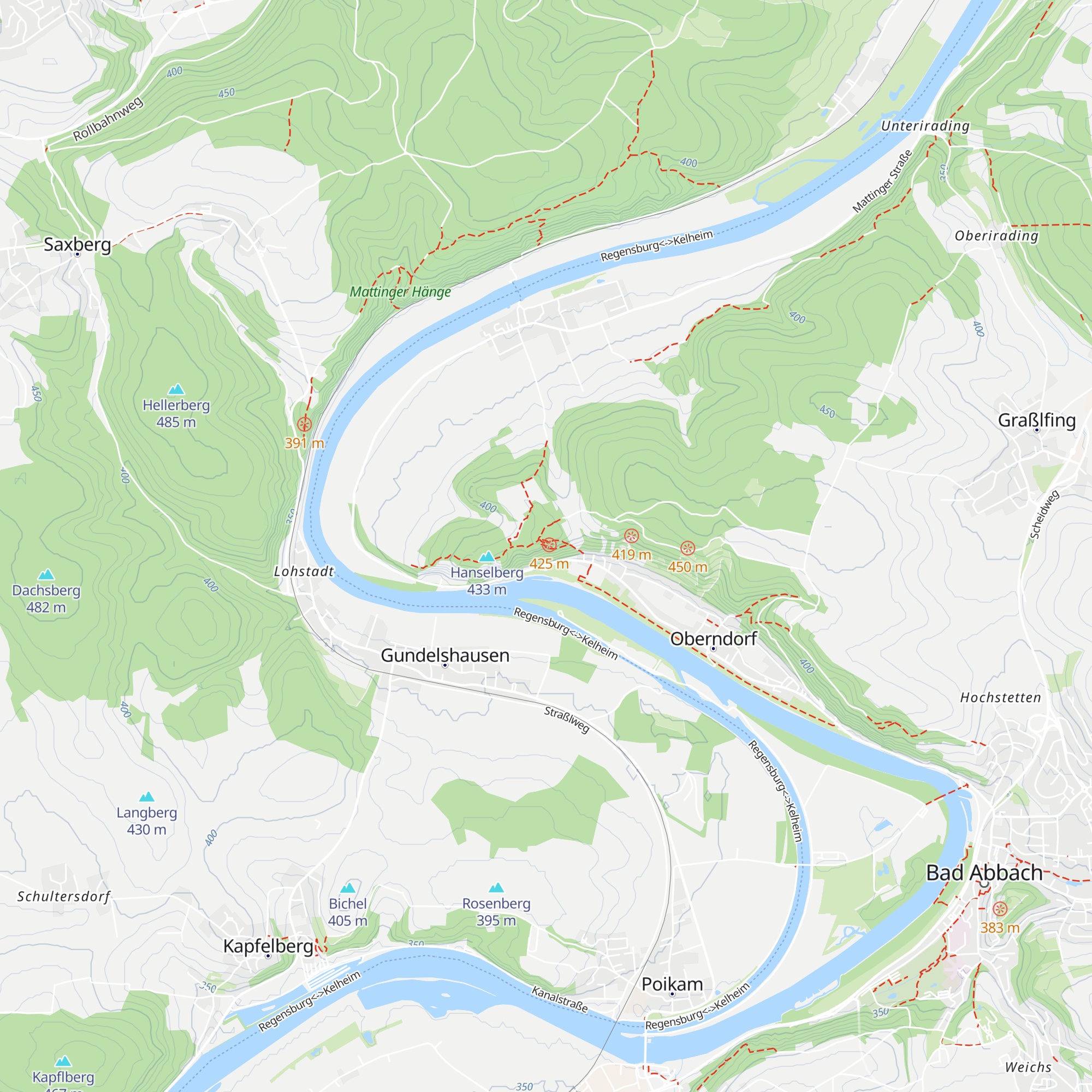 Ludwig-Hanisch-Hütte (Hanslberghütte) map