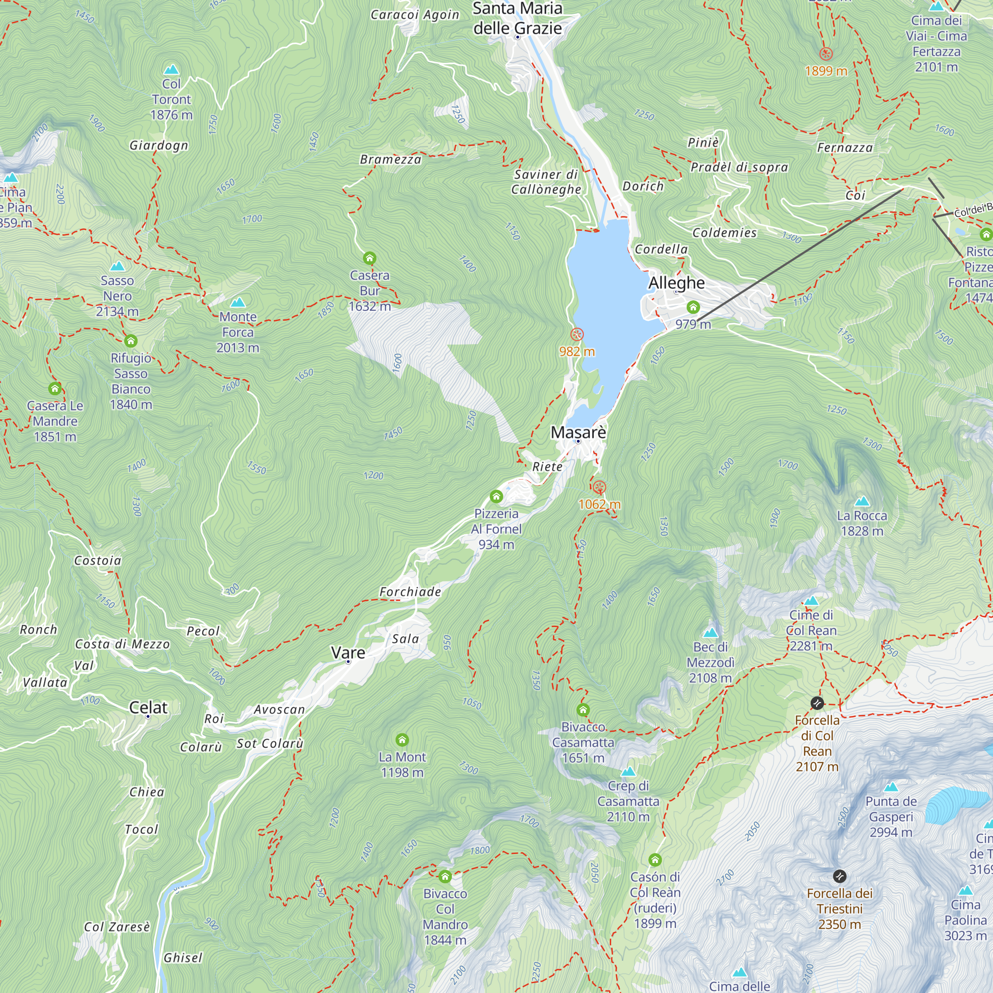 Pizzeria Al Fornel map