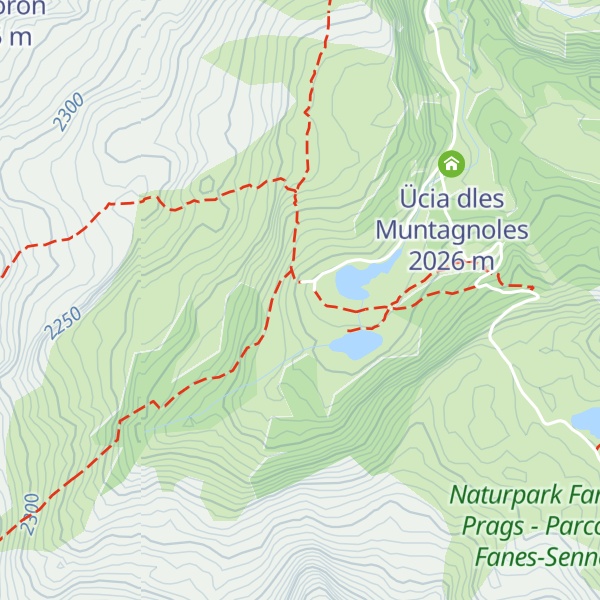 Map of Picia Capela de Fanes