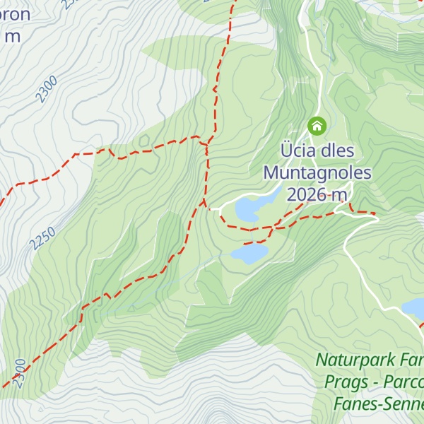 Map of Lavarella Mountain Lodge