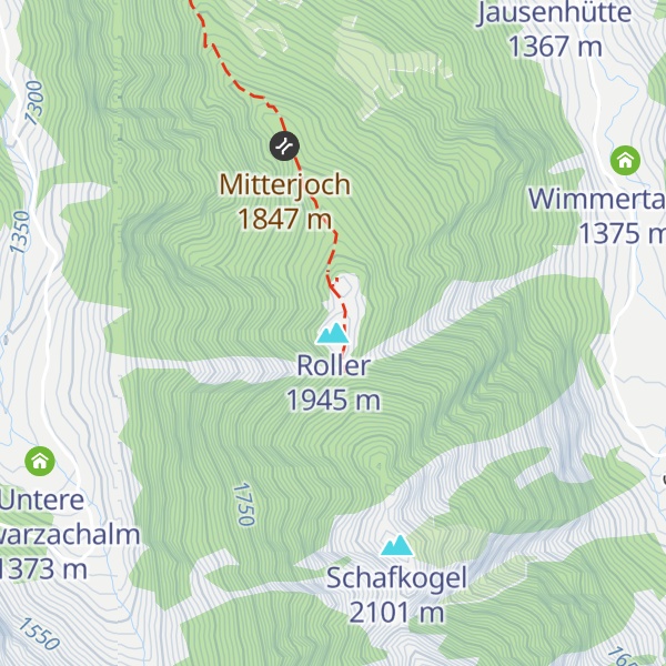 Map of Roller