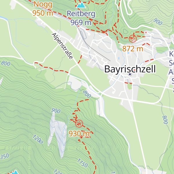 Map of Vereinsheim T.C. Bayrischzell