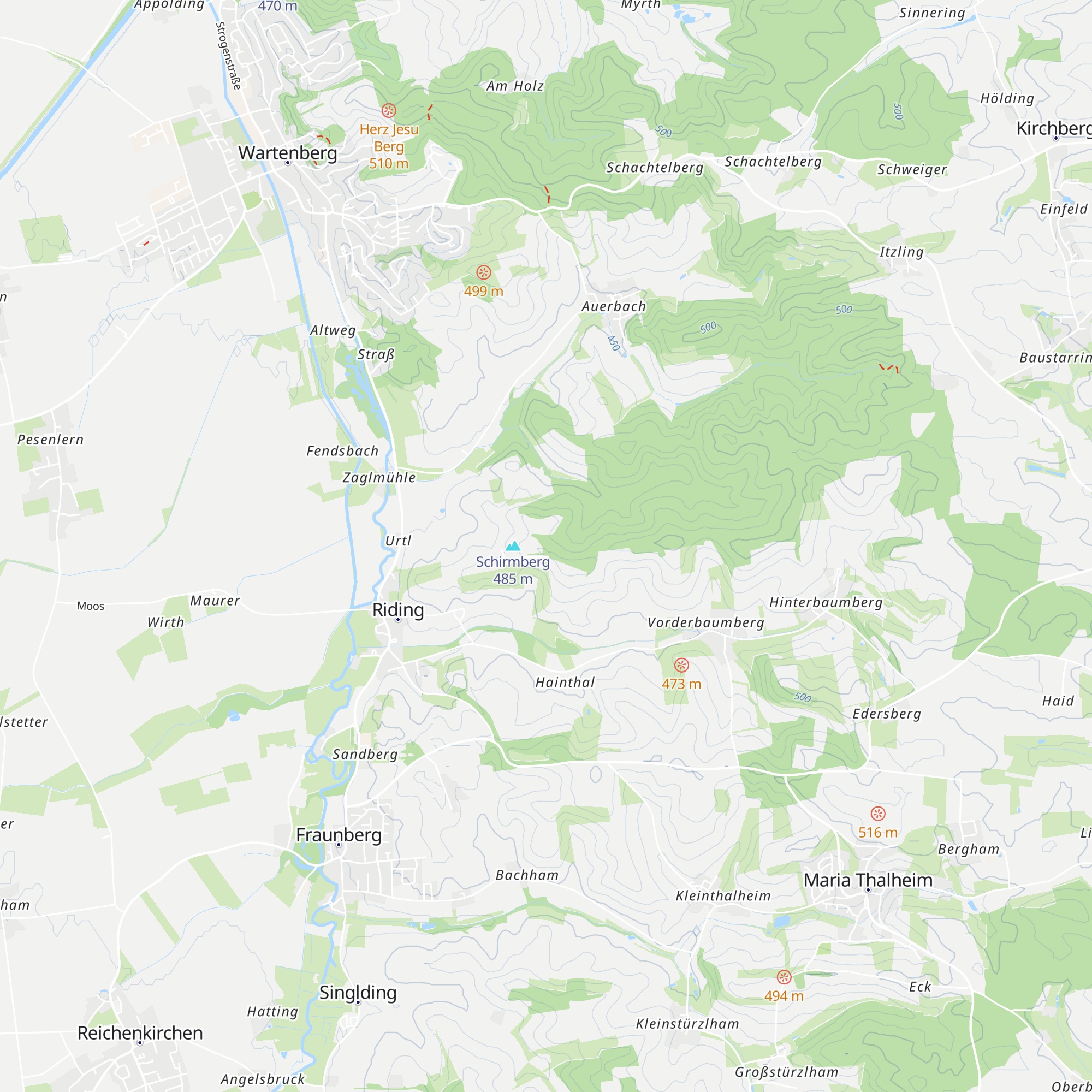 Hubertushütte map
