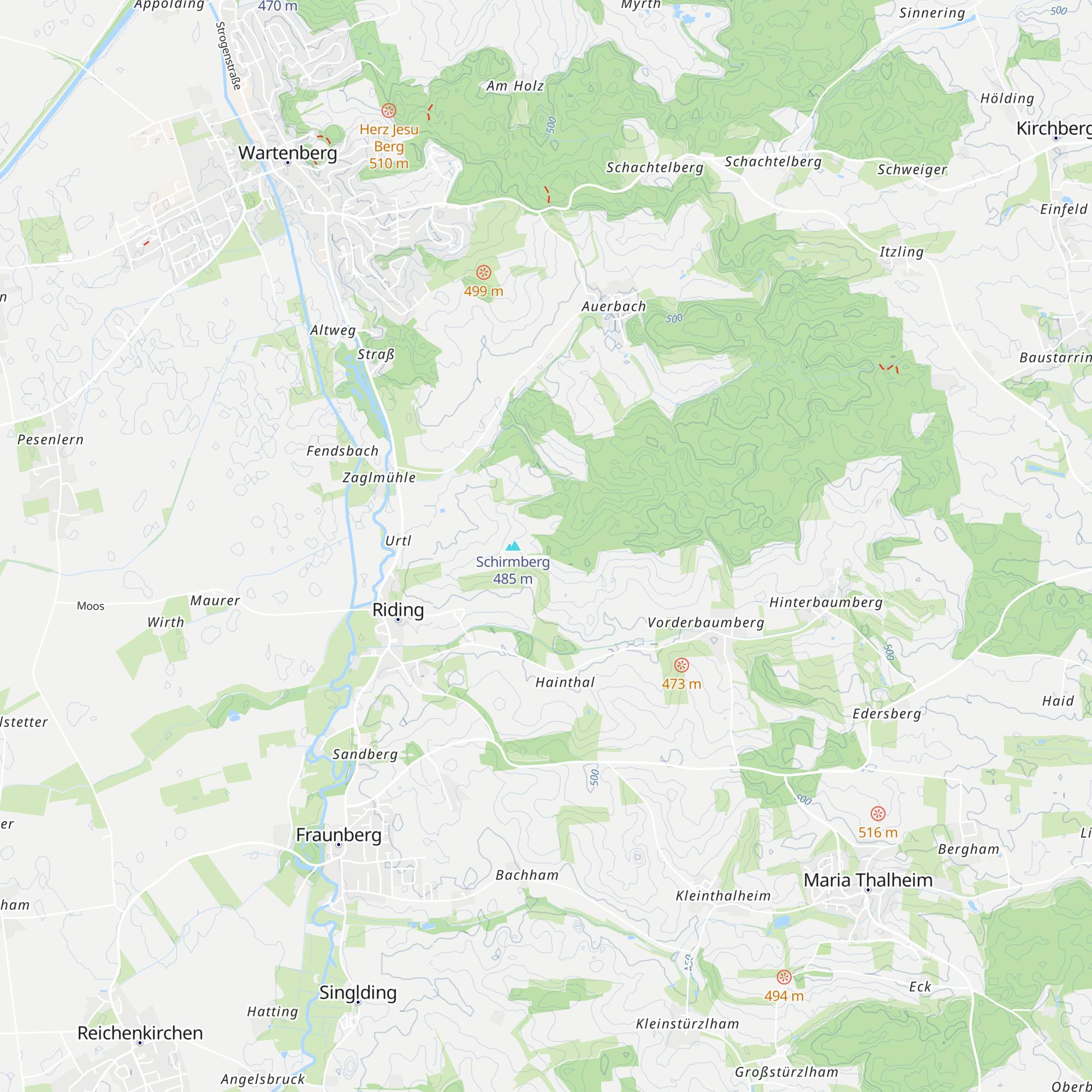 Hubertushütte map