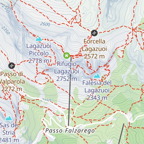Map of Dente Filipponi