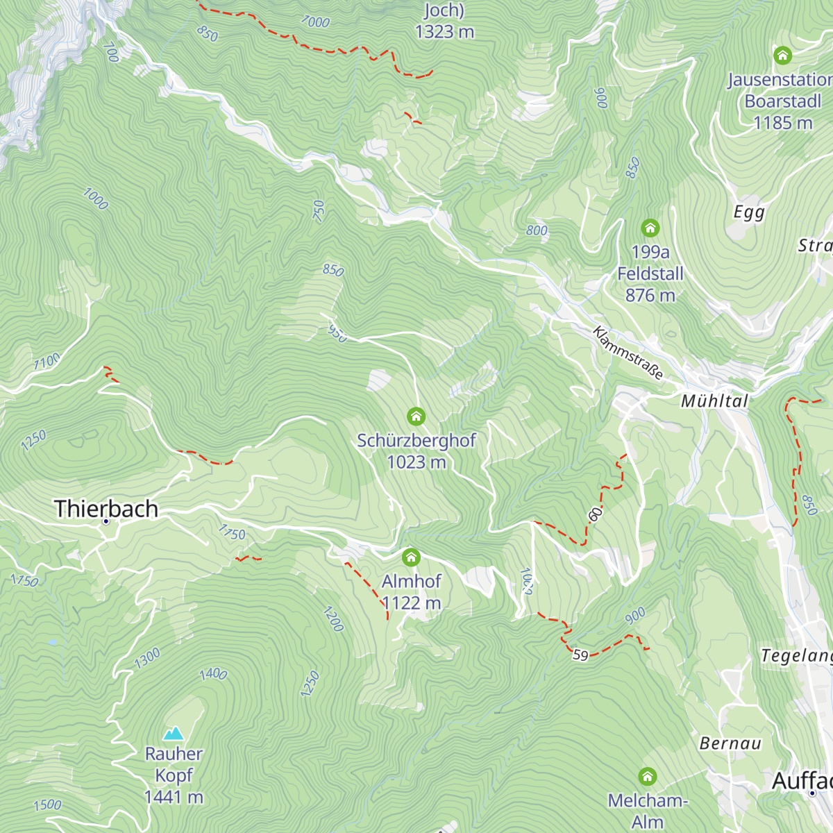 Schürzberghof map
