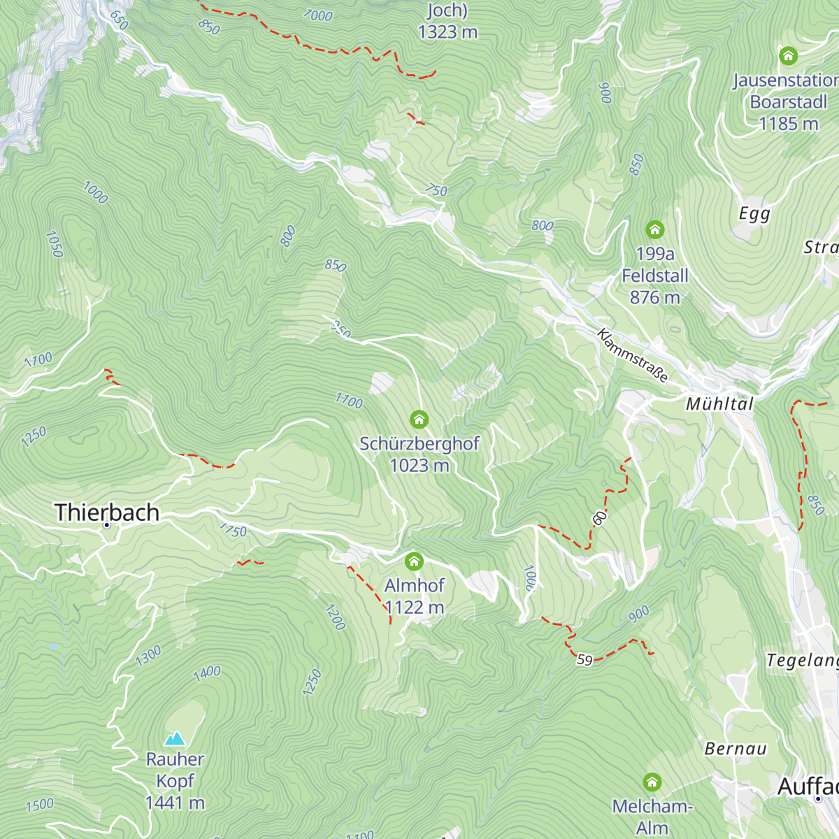 Schürzberghof map