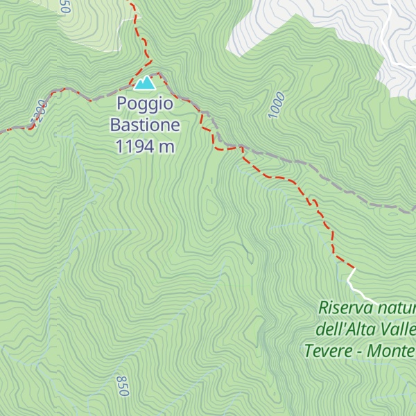 Map of Monte Nero