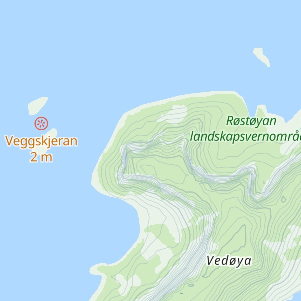 Map of Nordveggen