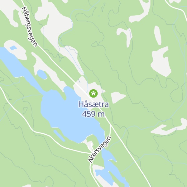 Map of Håsætra