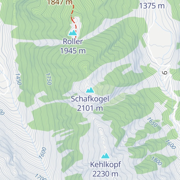 Map of Schafkogel
