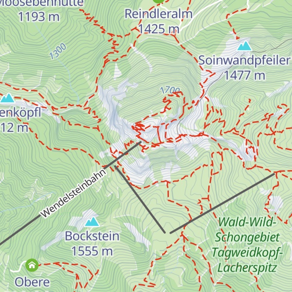 Map of Wendelsteinhaus