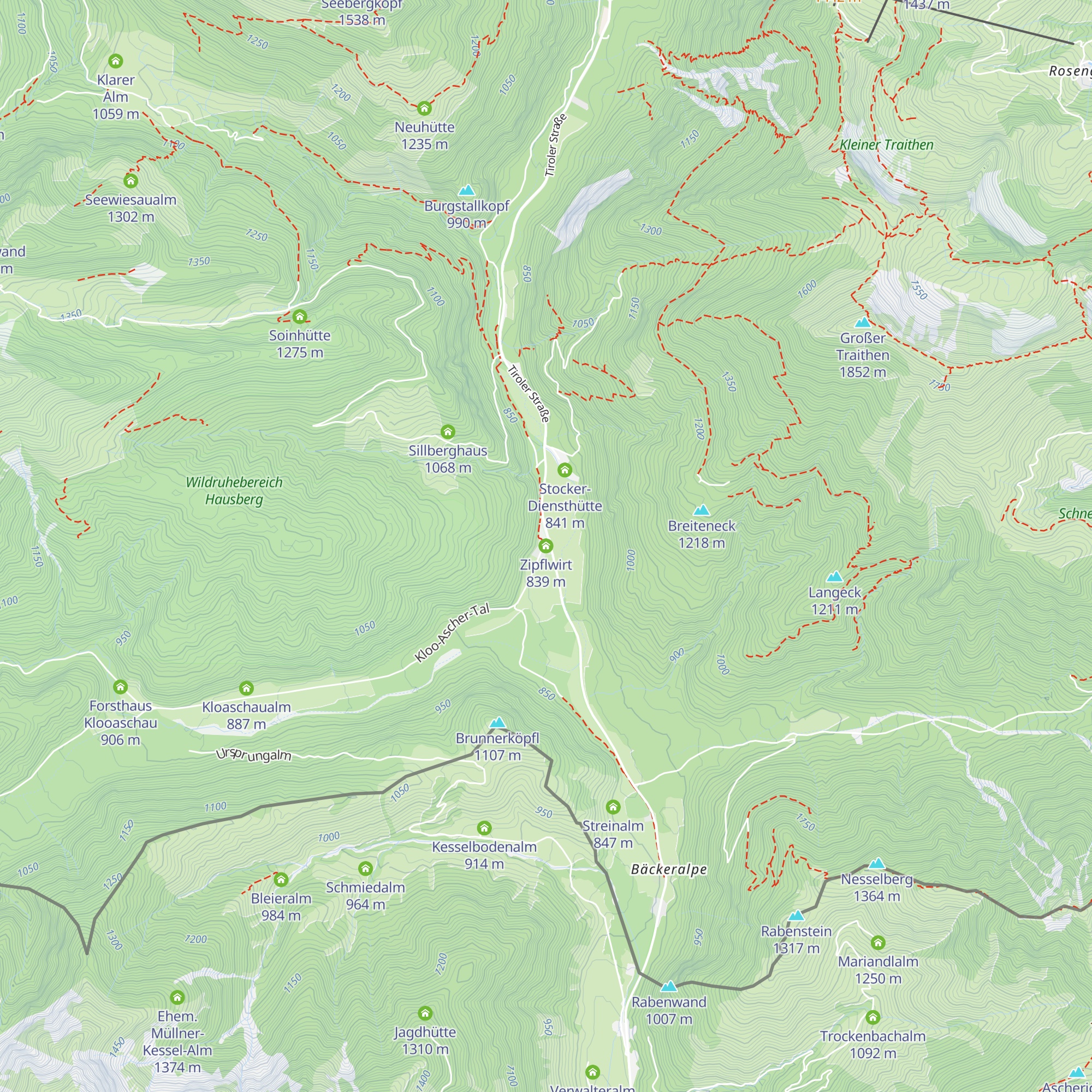 Zipflwirt map