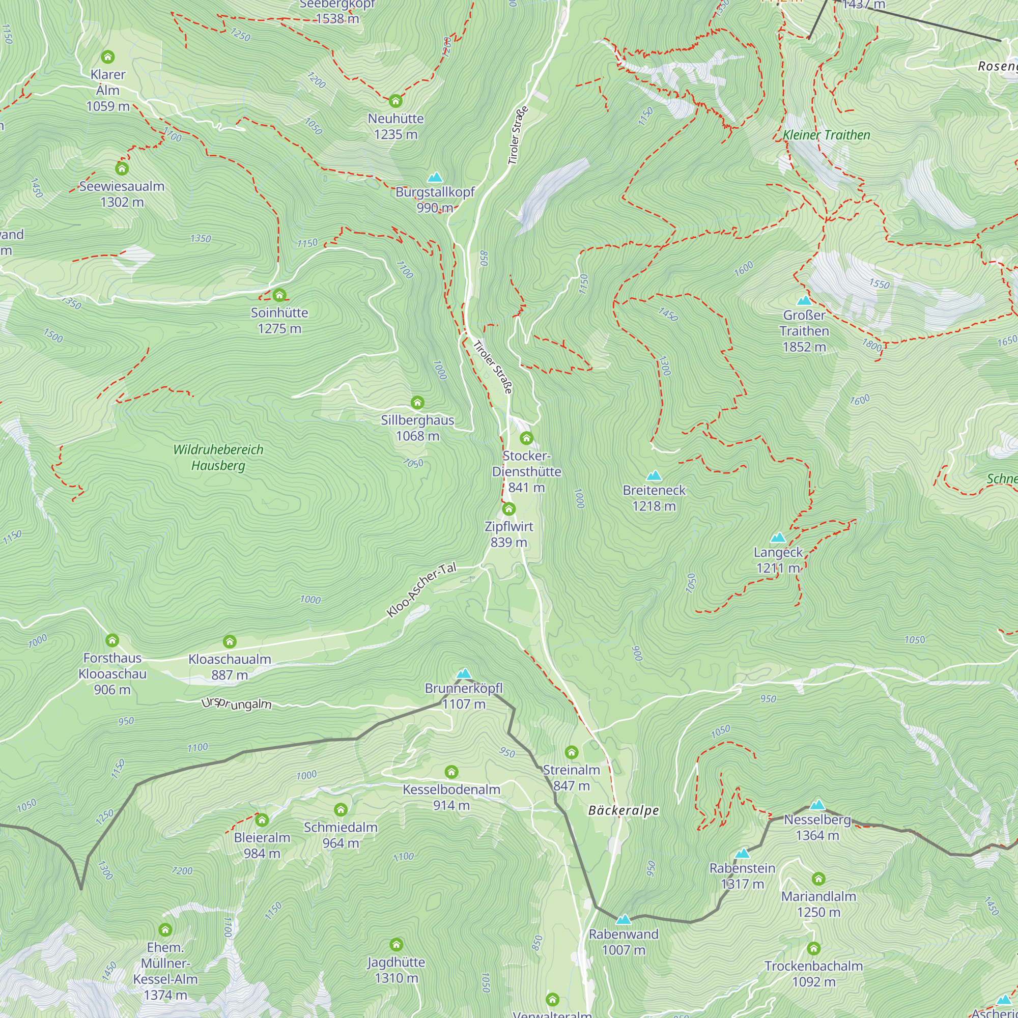 Zipflwirt map