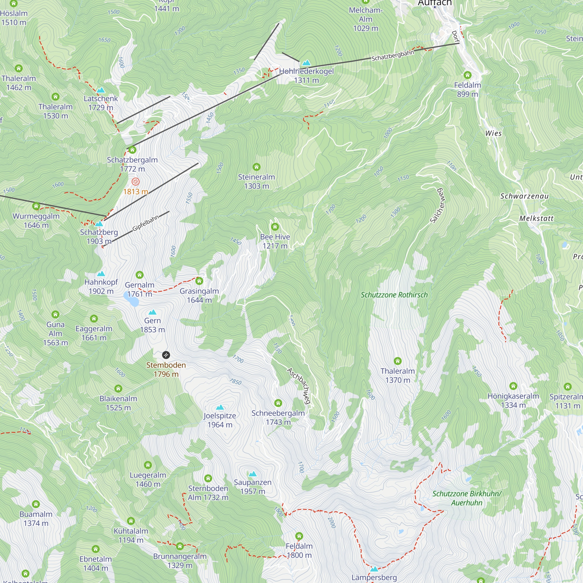 Jagdhütte map