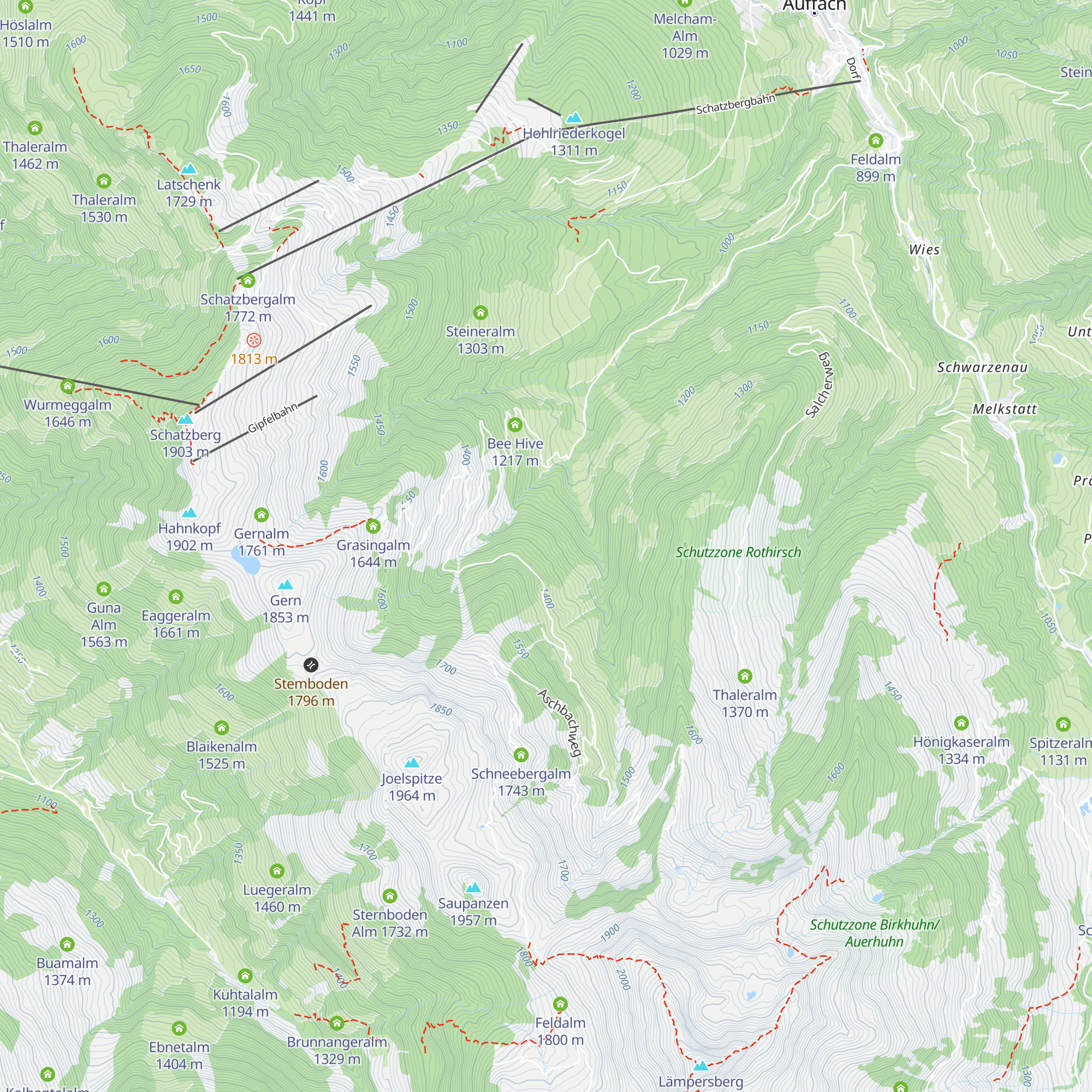 Jagdhütte map
