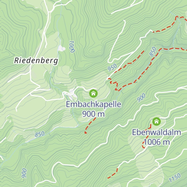 Map of Embachkapelle