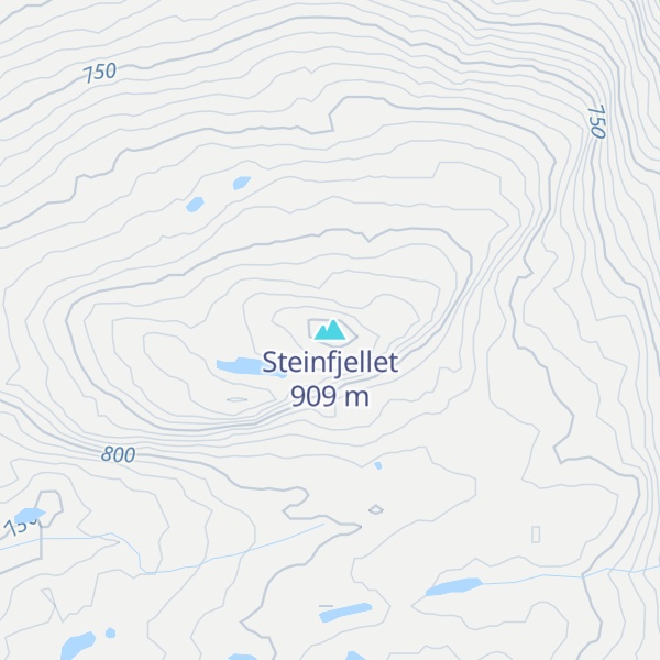 Map of Steinfjellet