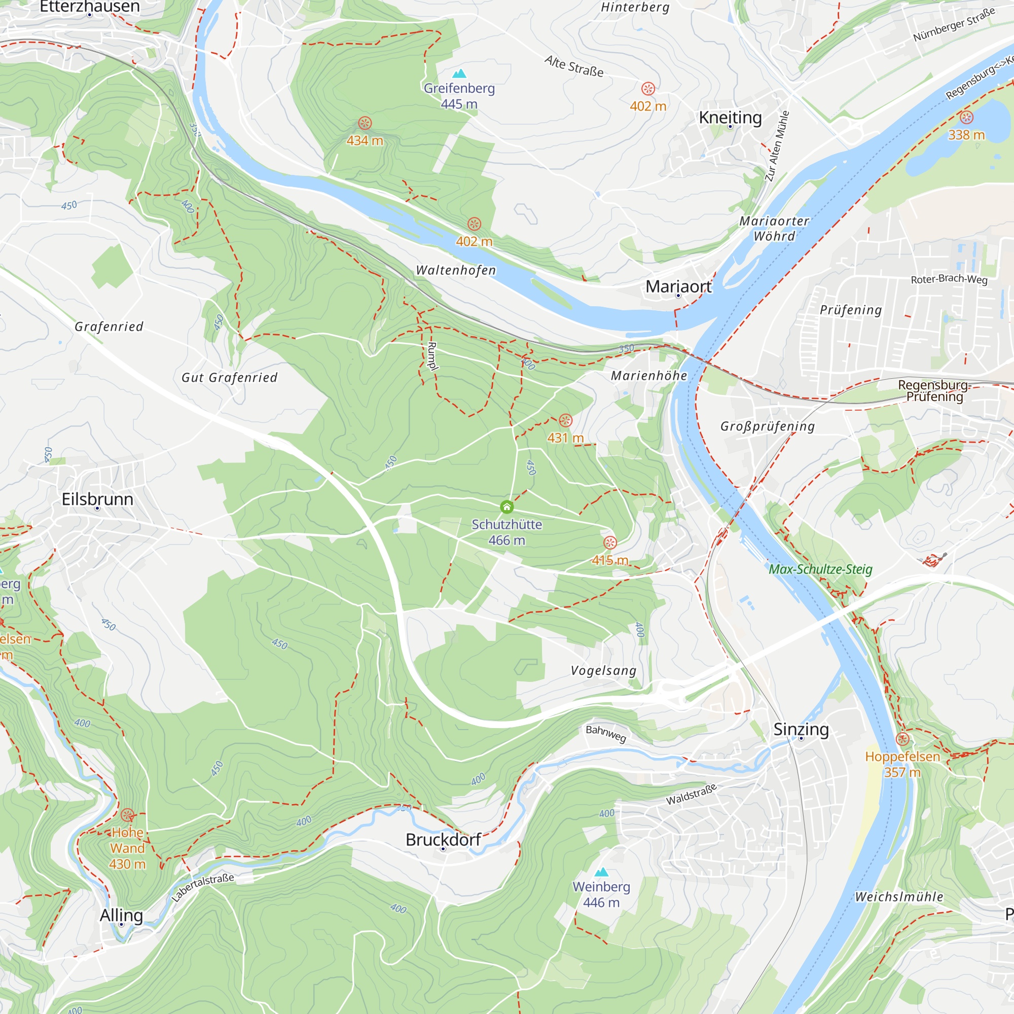 Schutzhütte map