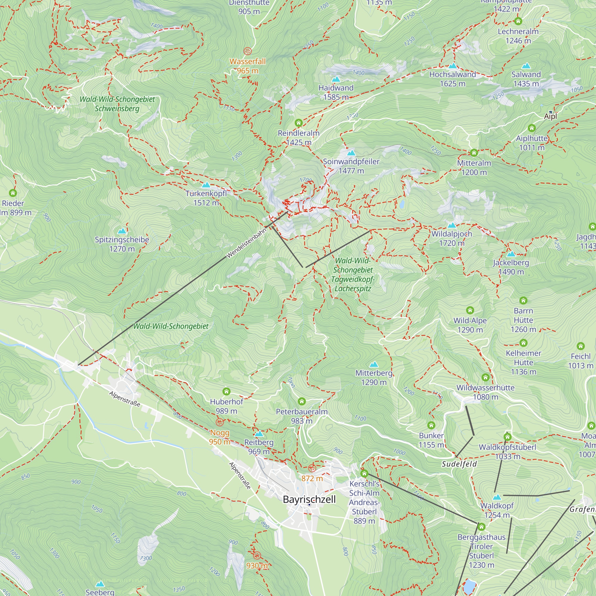 Sigl-Alm map