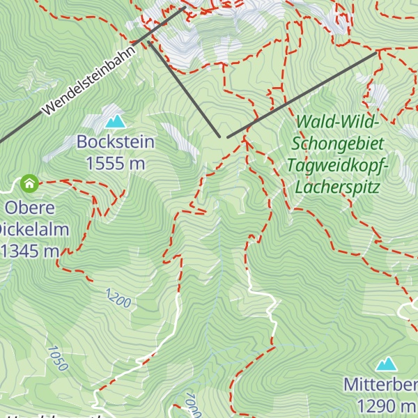Map of Sigl-Alm