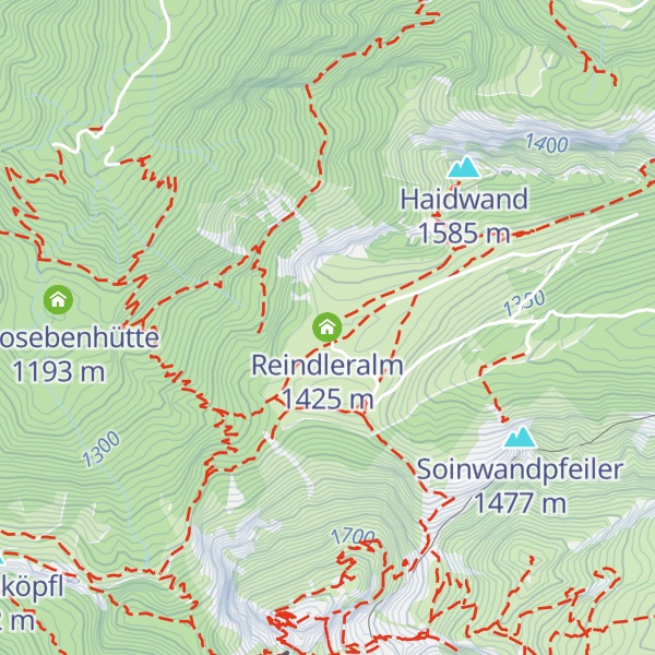 Map of Reindleralm