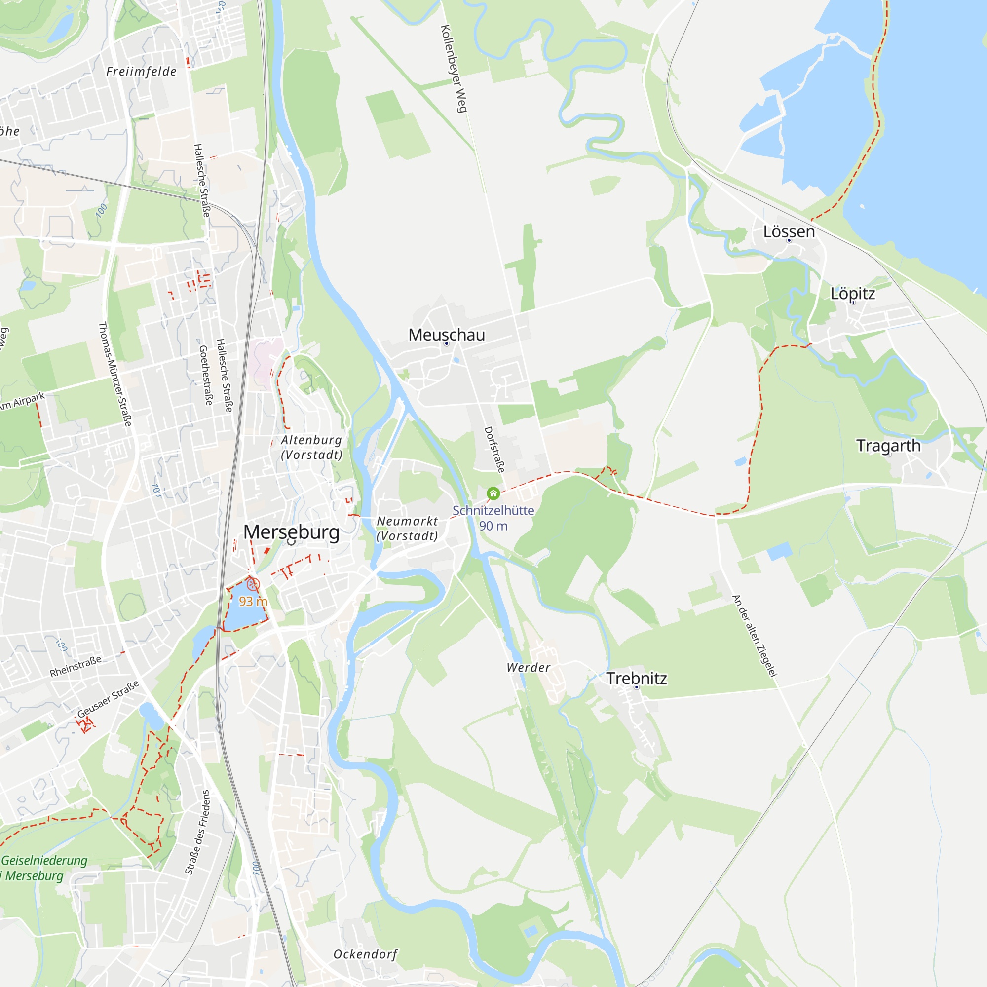 Schnitzelhütte map