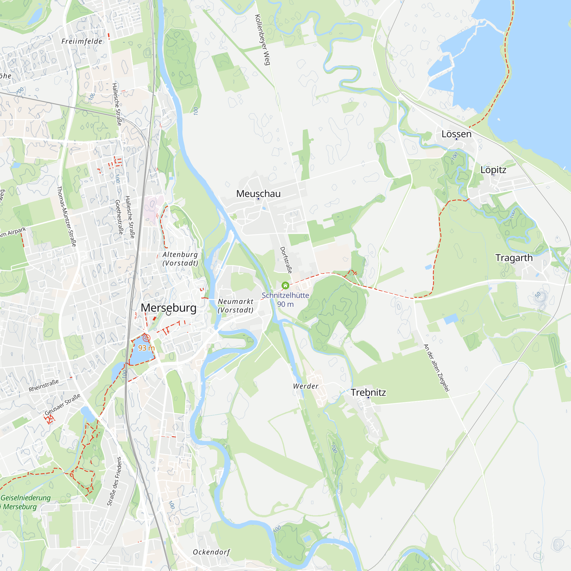Schnitzelhütte map