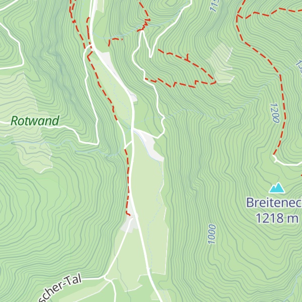 Map of Stocker-Diensthütte