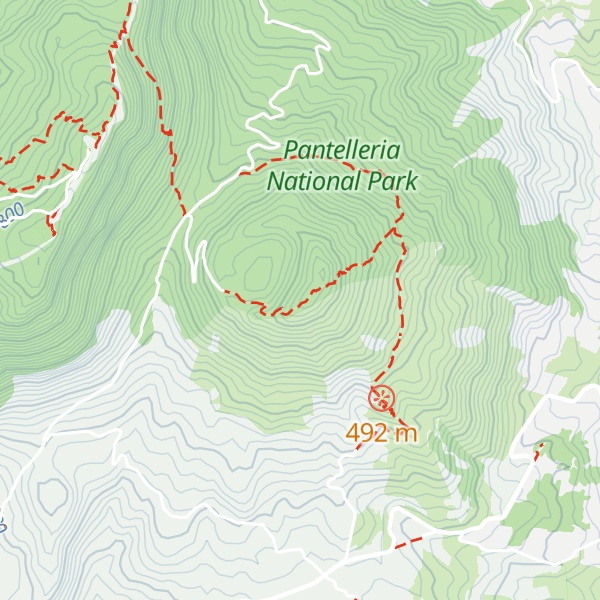 Map of Monte Gibéle
