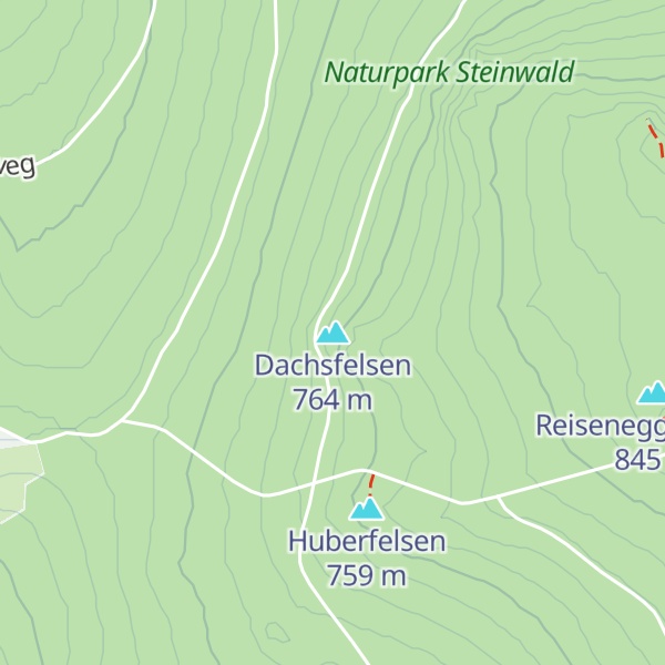 Map of Dachsfelsen